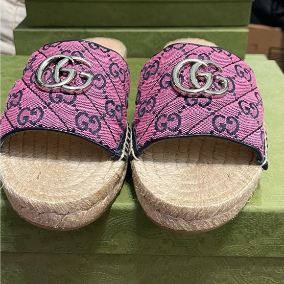 Pre-owned Gucci Espadrilles slides - Picture 1 of 2